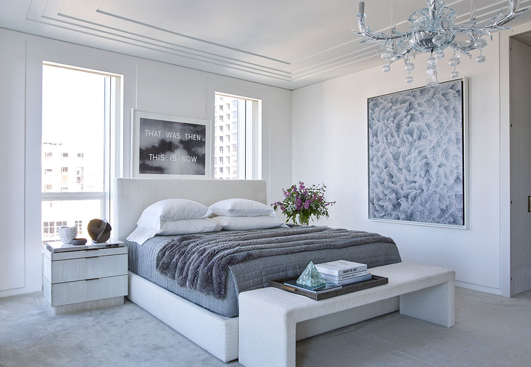 Bedroom designed by Kara Mann
